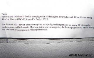 Facit till gårdagens "Testa dig själv"